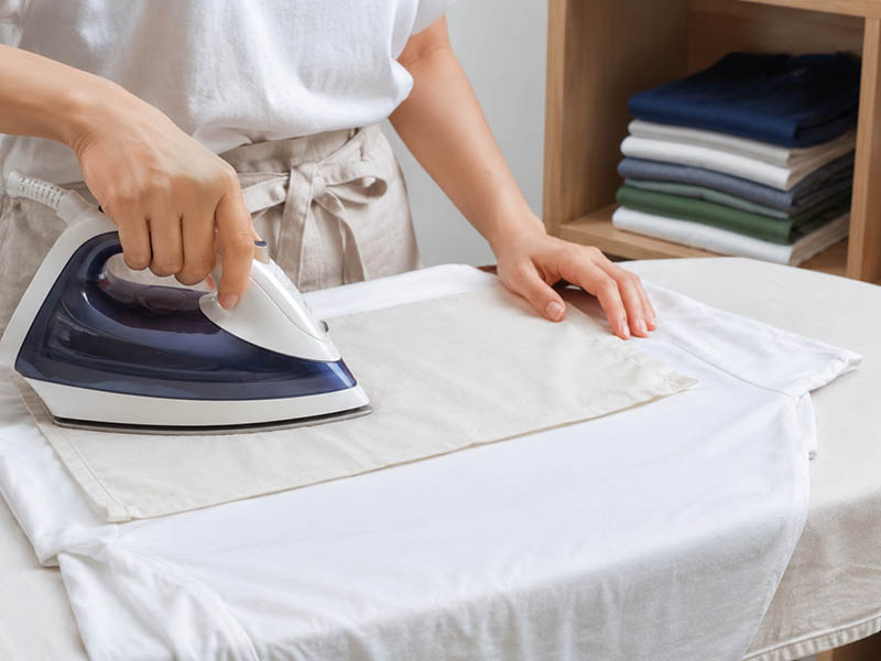 روش صحیح اتو کردن تیشرت چاپی